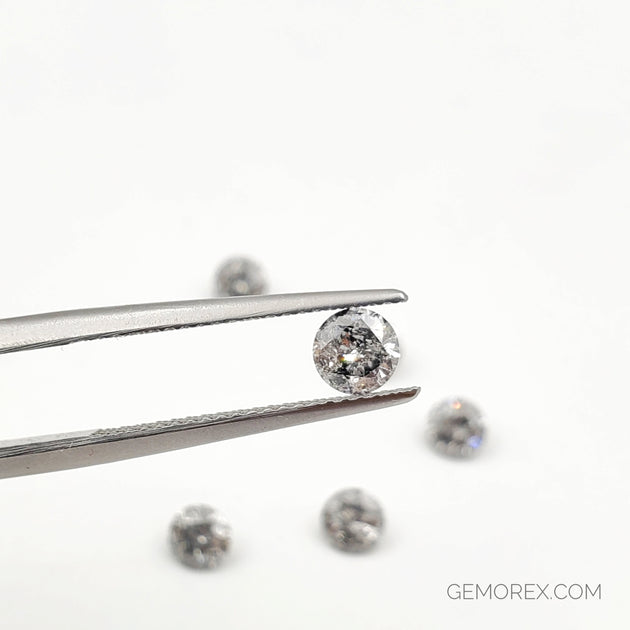 I2 - I3 Diamond 3.30-3.50mm Round Brilliant Cut | Gemorex