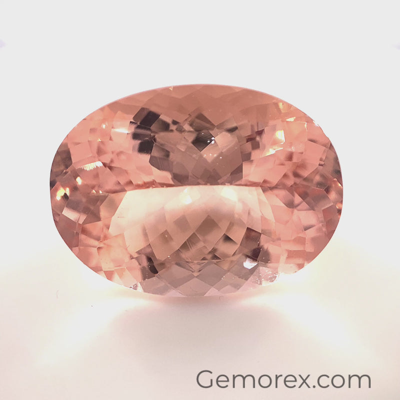 Morganite Oval Pair Faceted 23.7ct
