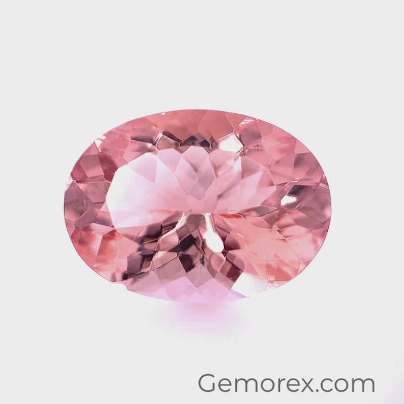 Morganite Oval Pair Faceted 22.88ct
