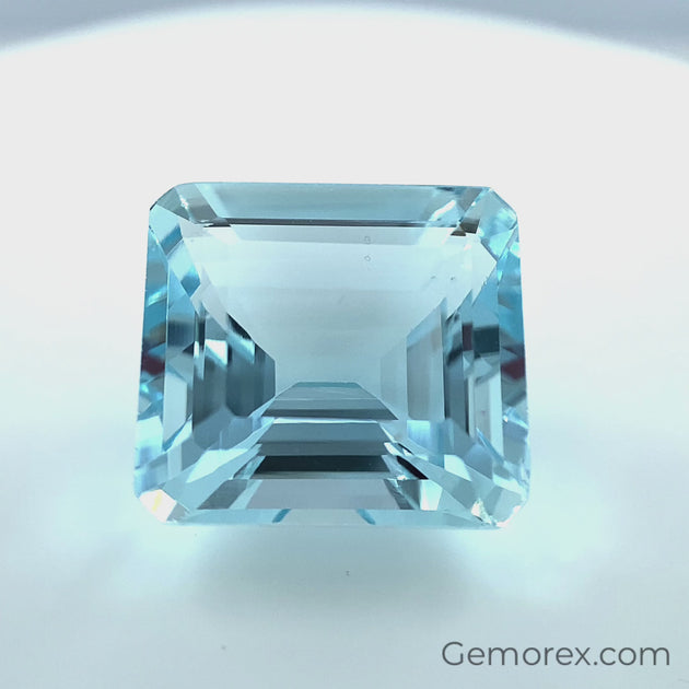 Aquamarine Emerald Cut Faceted 10.48ct | Gemorex