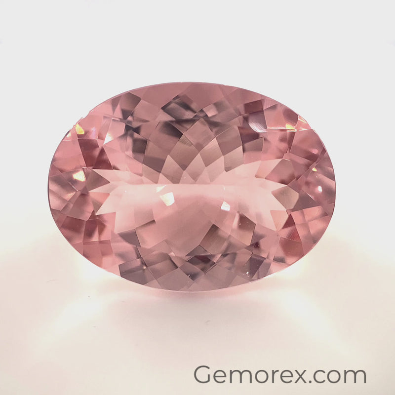 Morganite Oval Pair Faceted 18.7ct