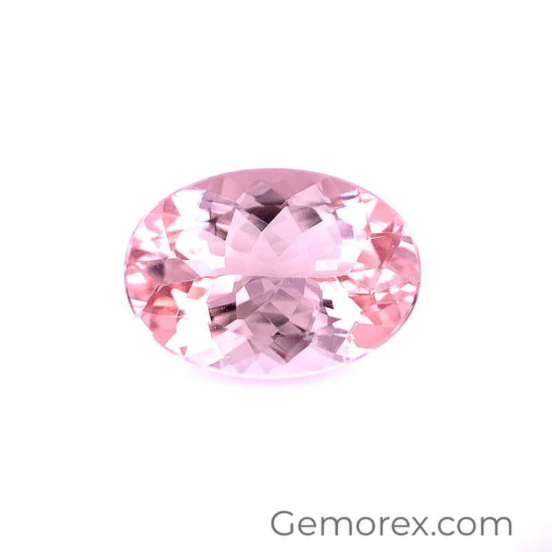 Morganite Oval Faceted 4.8ct