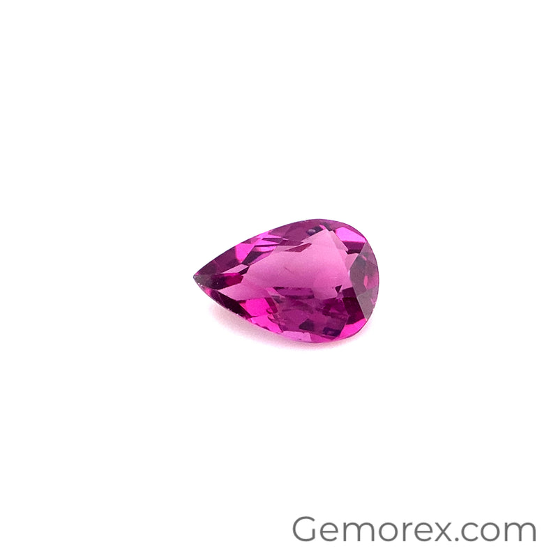 Pink Garnet Pear 10x7 mm