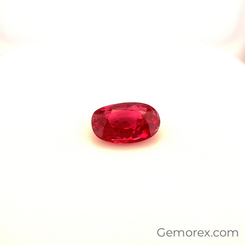 Mozambique Ruby Natural Unheated Oval 7.36 x 4.64 mm - Gemorex International Inc.
