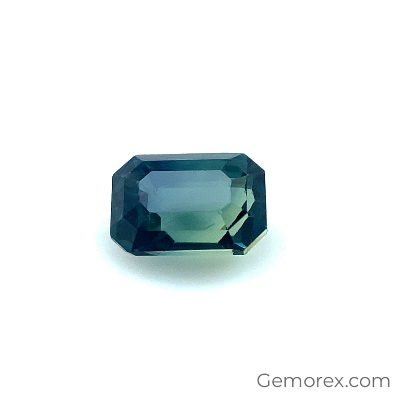 Bi-Color Sapphire Emerald Cut 2.02 ct - Gemorex International Inc.