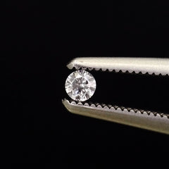 White Diamond 1.2mm Round Brilliant Cut - Gemorex International Inc