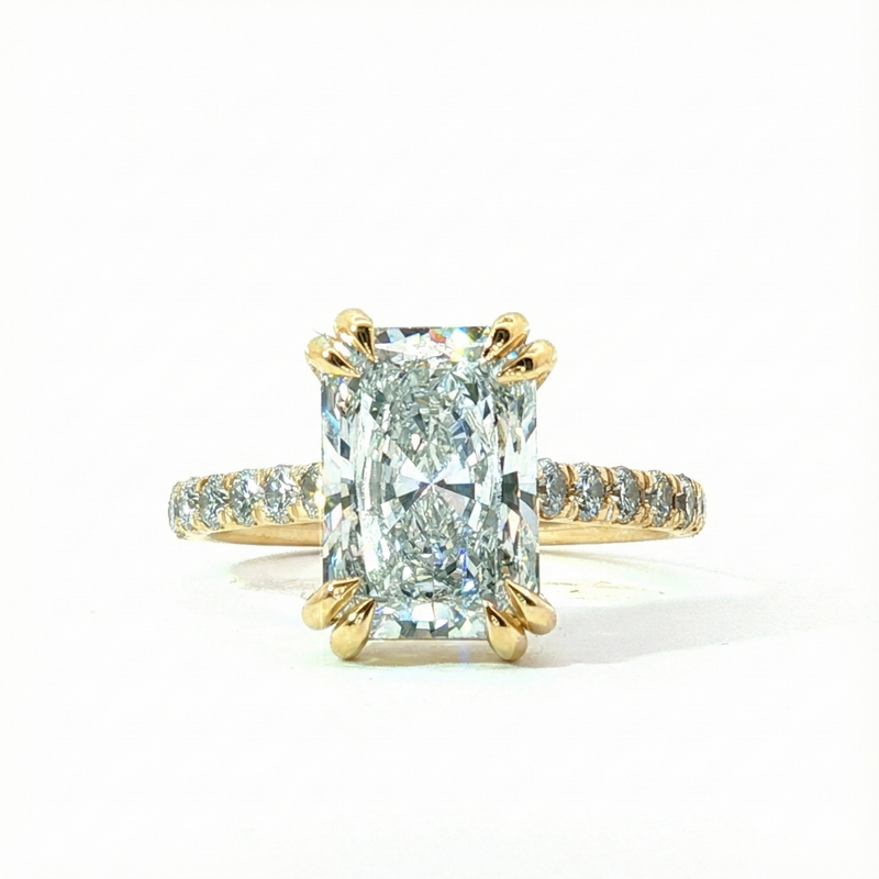 Natural Diamond Gold Ring