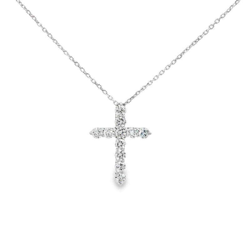 Lab Grown Diamond Gold Cross