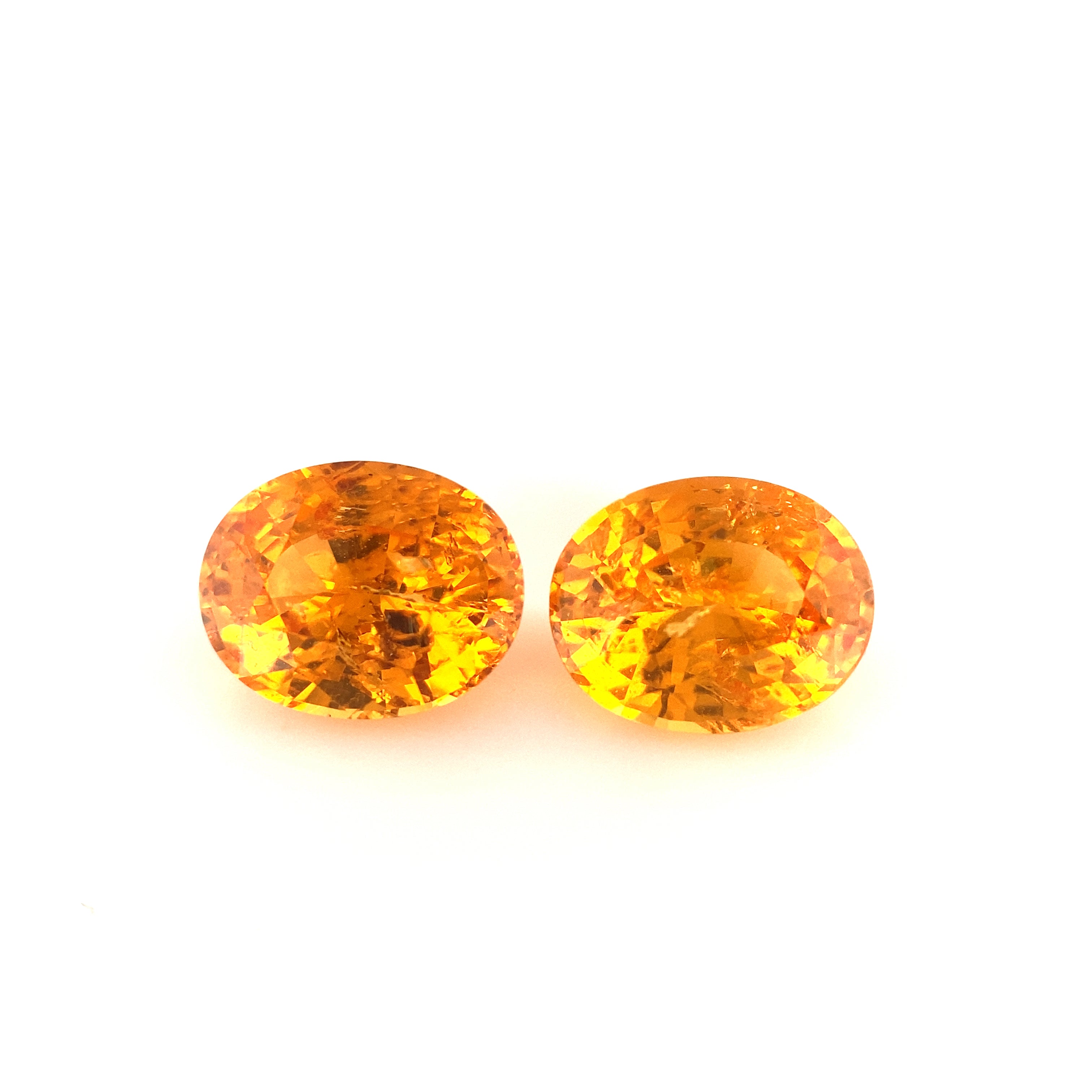Mandarin Garnet Oval Faceted Gemorex International