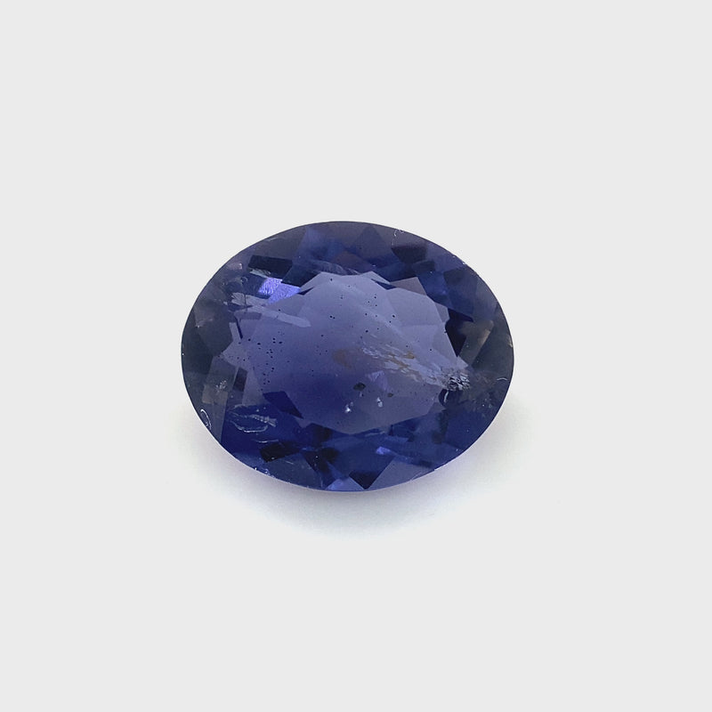 Iolite Oval Faceted 2.85ct