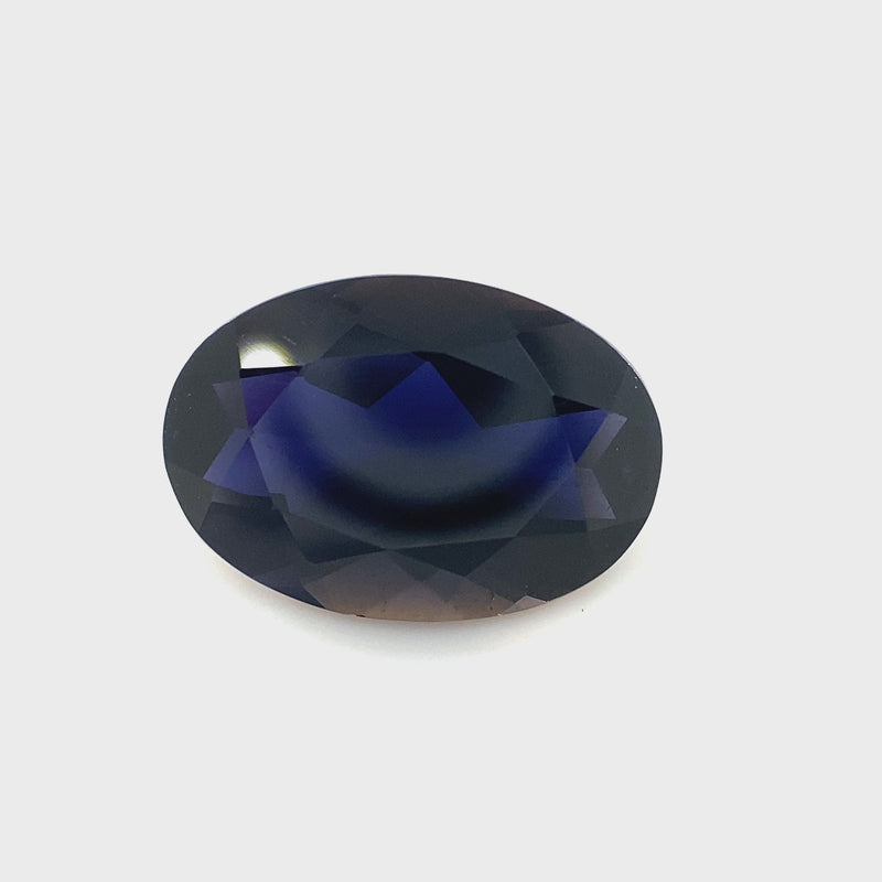 Iolite Oval Faceted 5.89ct