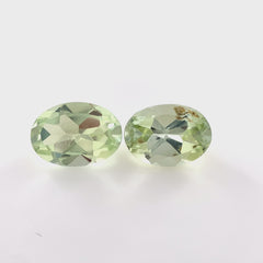 Green Tourmaline Oval Faceted 1.55ct