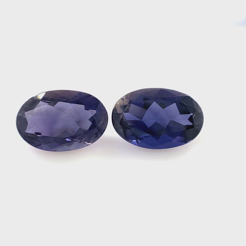 Iolite Oval Faceted 5.41ct