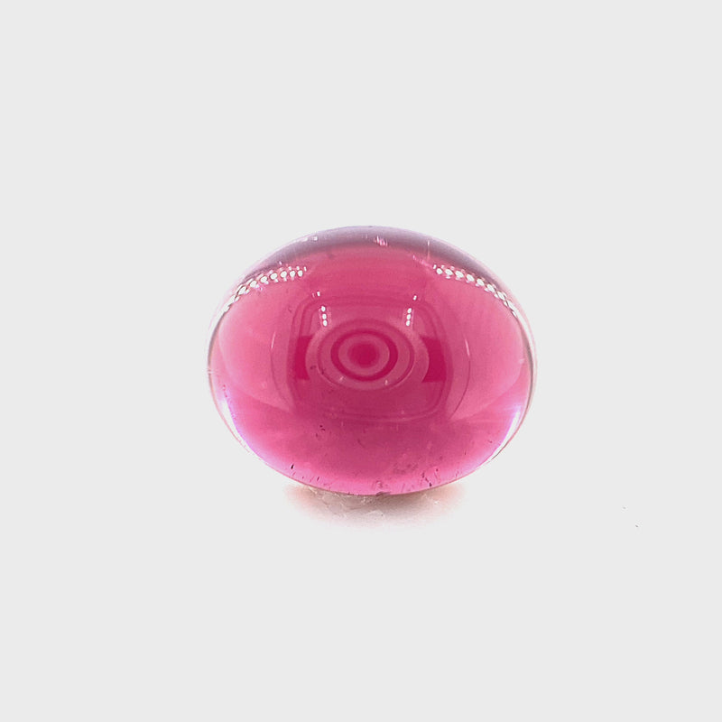 Pink Tourmaline Oval Cabochon 3.95ct