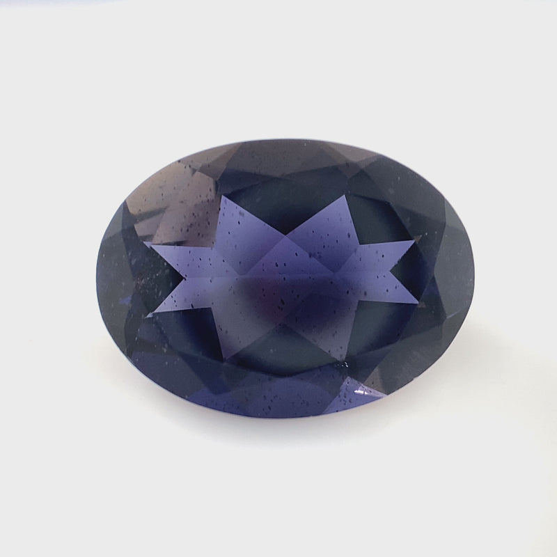 Iolite Oval Faceted 7.39ct