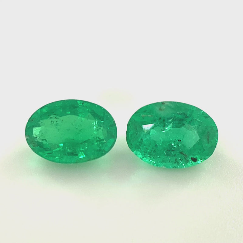 Emerald Oval Faceted 7x5mm