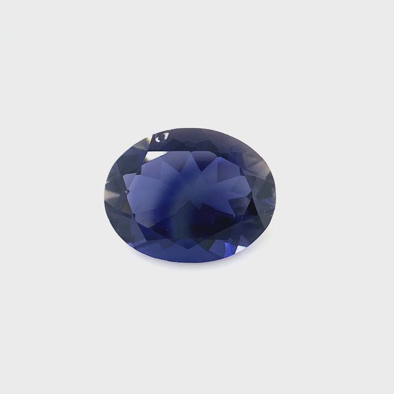 Iolite Oval Faceted 4.67ct