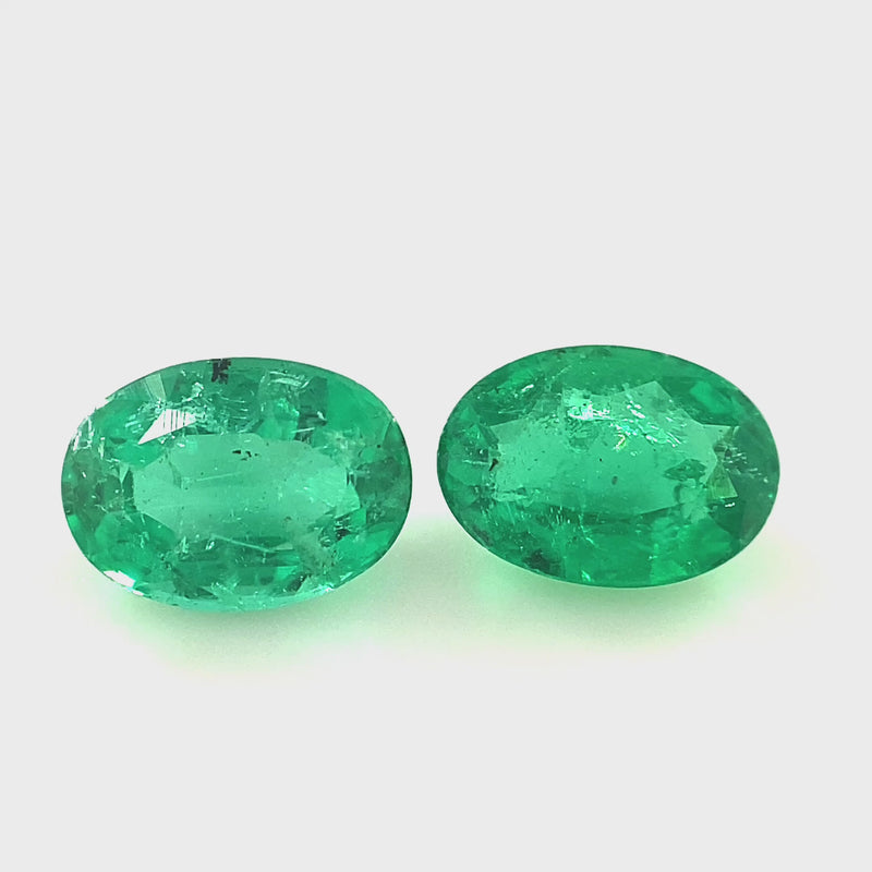 Emerald Oval Faceted 7x5mm