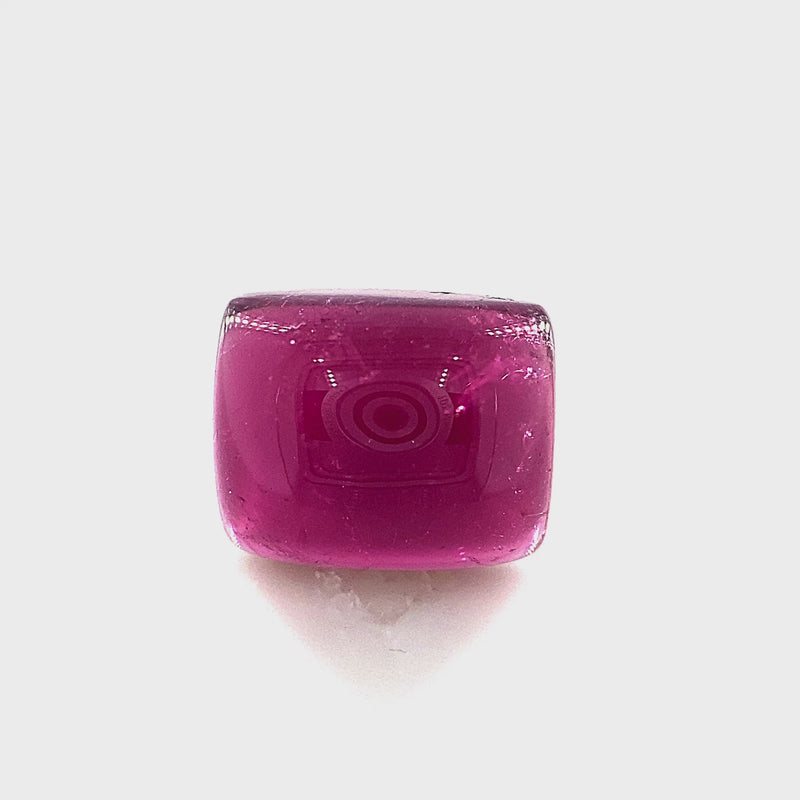 Pink Tourmaline Cushion Cabochon 5.74ct