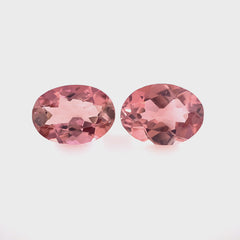 Baby Pink Tourmaline Oval Faceted 1.39ct