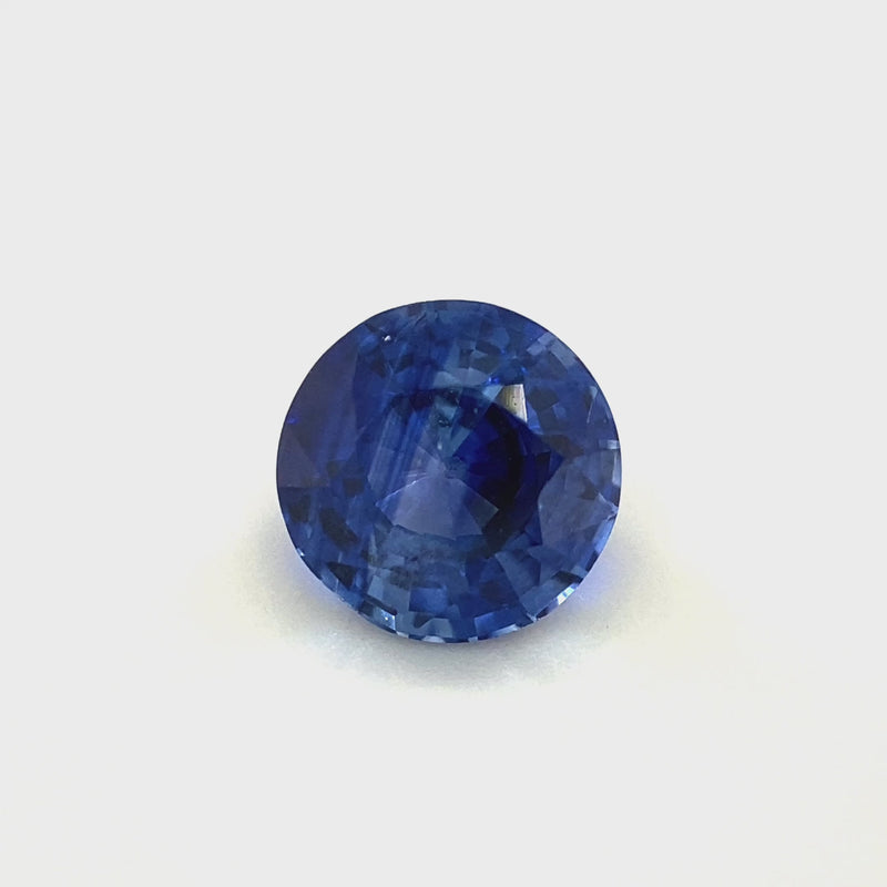 Blue Sapphire Round Faceted 2.21ct