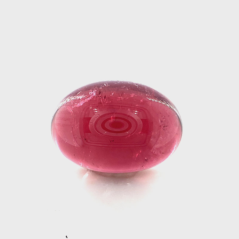 Pink Tourmaline Oval Cabochon 6.85ct