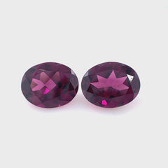 Purple Garnet Oval Faceted 5.84ct