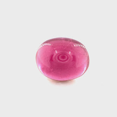 Pink Tourmaline Oval Cabochon 4.24ct