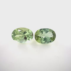 Mint Green Tourmaline Oval Faceted 1.69ct