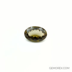 Brown Tourmaline Oval Faceted 11.13ct