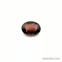 Pink Tourmaline Oval Faceted 12.26ct