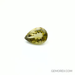 Yellow Tourmaline Pear Shape Faceted 9.34ct