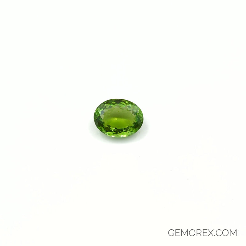 Green Tourmaline Oval Faceted 6.73ct
