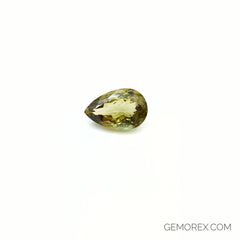 Yellow Tourmaline Pear Shape Faceted 8.23ct