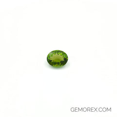 Green Tourmaline Oval Faceted 4.13ct