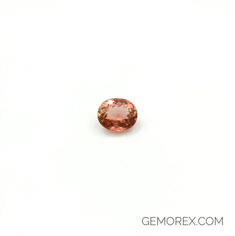 Peach Tourmaline Oval Faceted 4.06ct