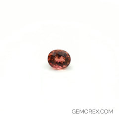 Peach Tourmaline Oval Faceted 4.59ct