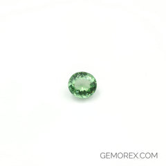 Mint Green Tourmaline Oval Faceted 4.58ct