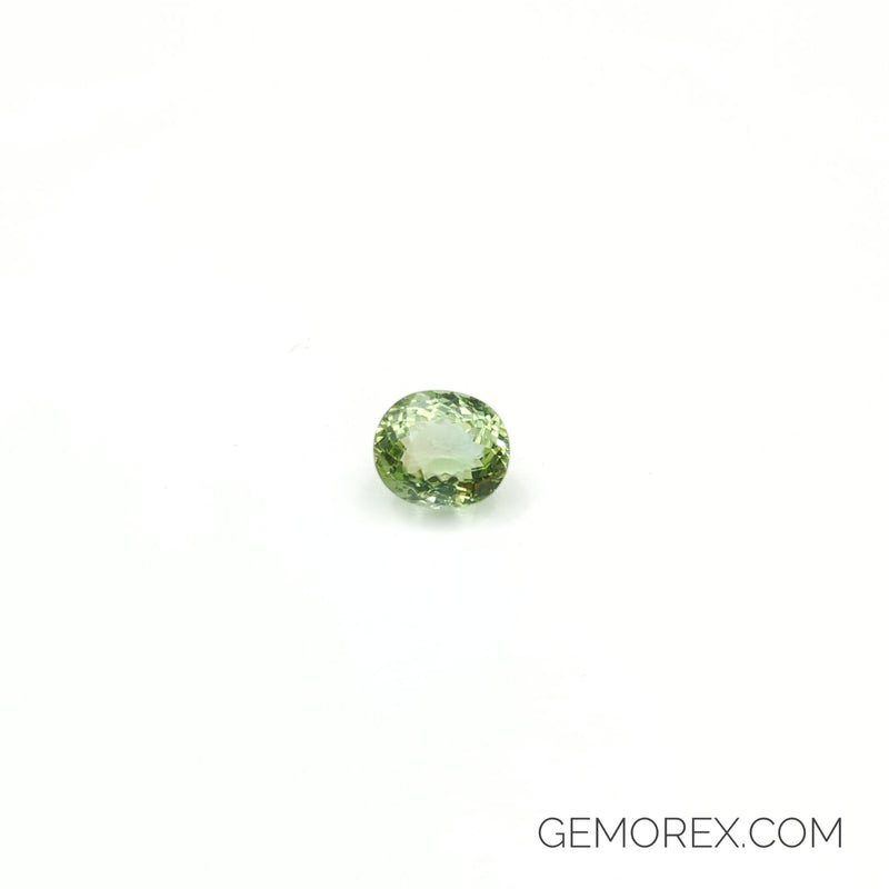 Green Tourmaline Oval Faceted 3.49ct