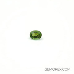 Green Tourmaline Oval Faceted 4.08ct