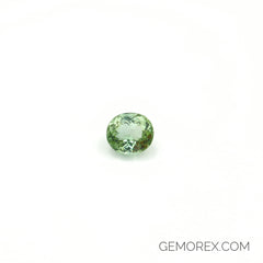 Green Tourmaline Oval Faceted 4.87ct
