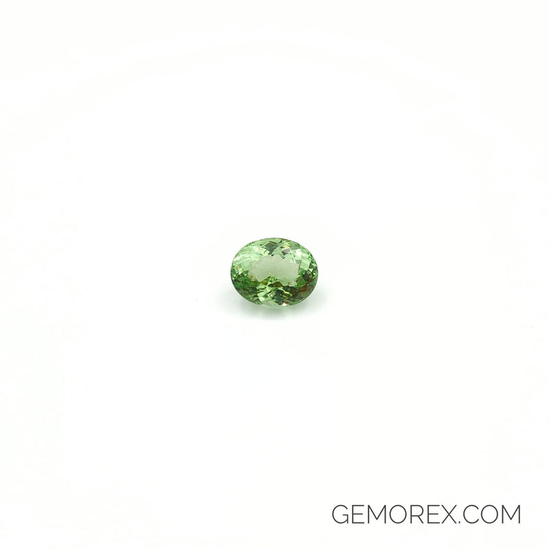 Green Tourmaline Oval Faceted 4.86ct