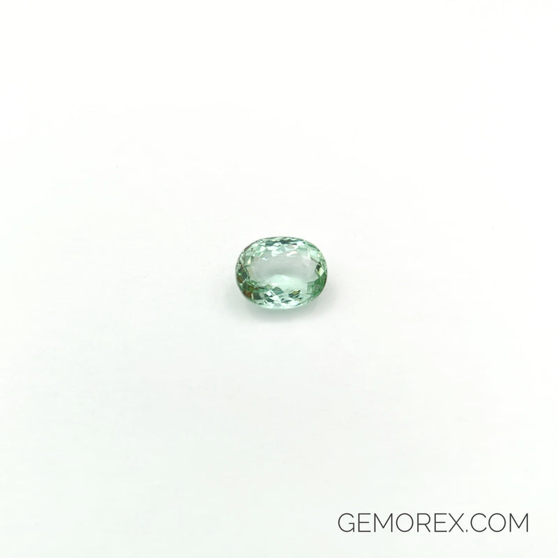 Mint Green Tourmaline Oval Faceted 2.45ct