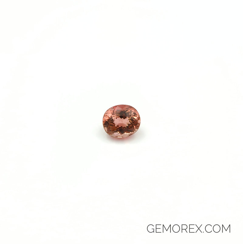 Peach Tourmaline Oval Faceted 4.42ct