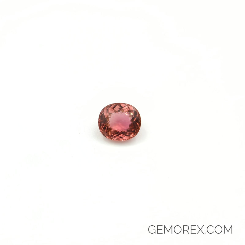 Pink Tourmaline Oval Faceted 4.38ct
