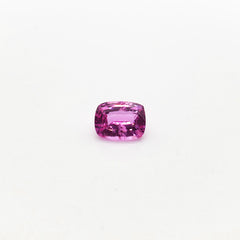 Fancy Color Fuchsia Pink Sapphire Rectangle 1.31ct - Gemorex International Inc.