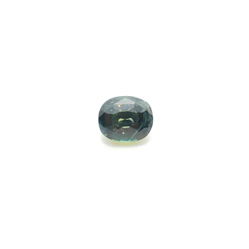 Fancy Color Teal Sapphire Oval Cut 3.15ct - Gemorex International Inc.