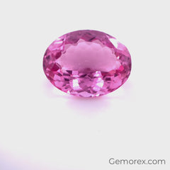Pink Tourmaline Oval Faceted 4.69ct