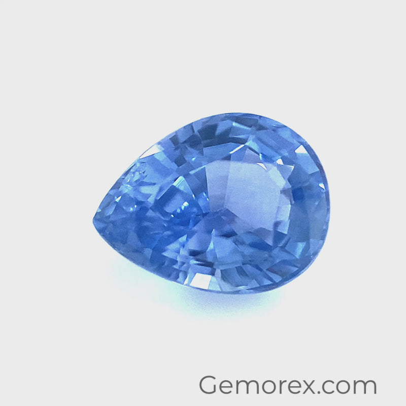 Blue Sapphire Pear 1.47ct