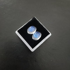 Blue Moonstone Round Cab 10x8 mm